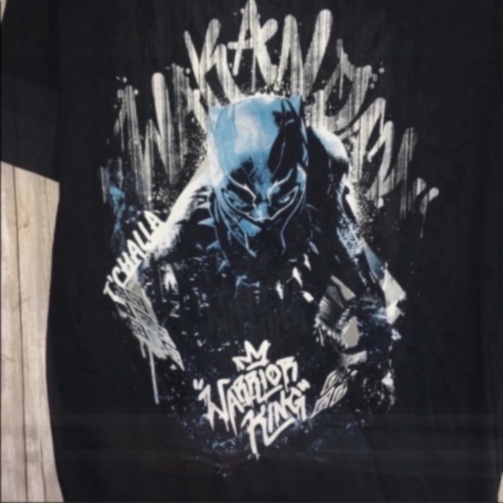 Men's Marvel Black Panther Tee - Picture 2 of 3